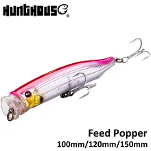 Noeby feed popper fishing lure ABS plastic 100mm 19.5g 120mm 29g 150mm 54.5g top water for sea bass 11 colors available Noeby feed popper fishing lure ABS plastic 100mm 19.5g 120mm 29g 150mm 54.5g top water for sea bass 11 colors available