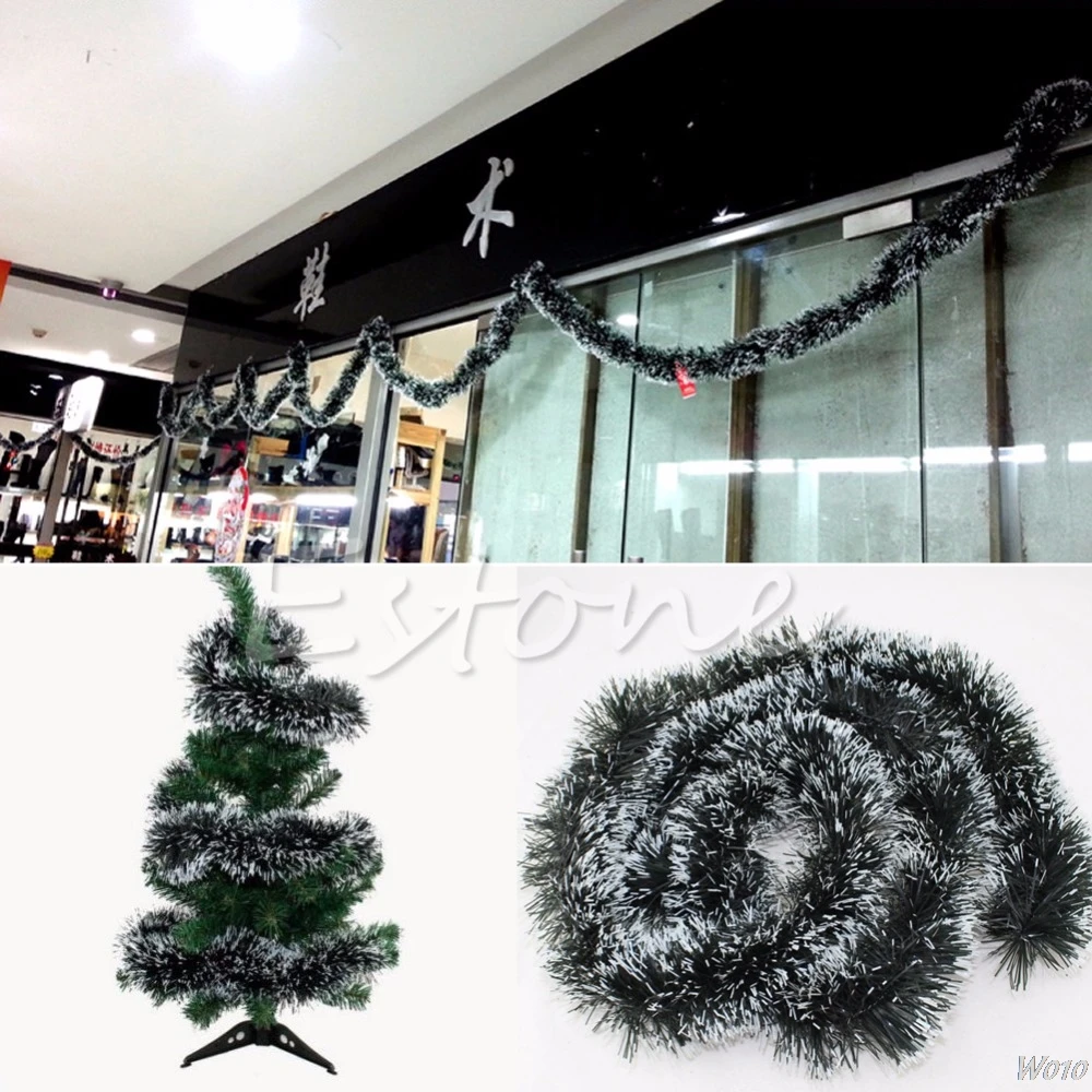 Xmas Tree Hanging Ornament Decoration Garland String Christmas Party Ribbon 2m