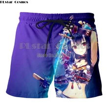 PLstar Cosmos аниме Вокалоид Хацунэ Мику для мужчин Wo мужчин 3D принт короткие мужские s шорты Печать 3d Повседневные шорты плюс размер S-5XL