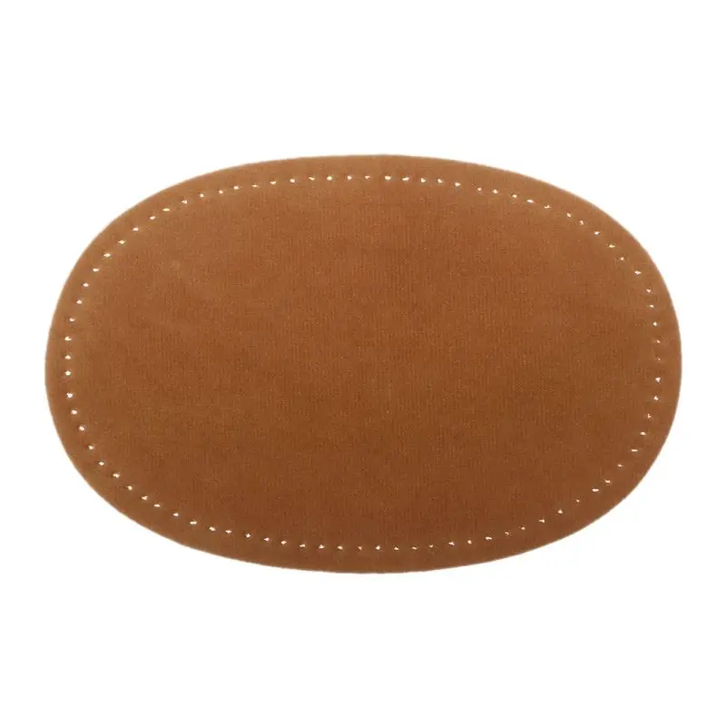 جديد 1 قطعة البيضاوي جلد أسفل مع ثقوب ل الحياكة حقيبة يد DIY الحرفية استبدال الكتف Crossbody أكياس الاكسسوارات