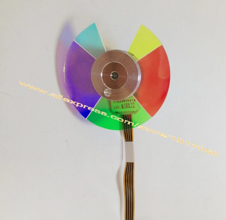 Projector color wheel for Smart LightRaise 60wi,6 segments 44mmin