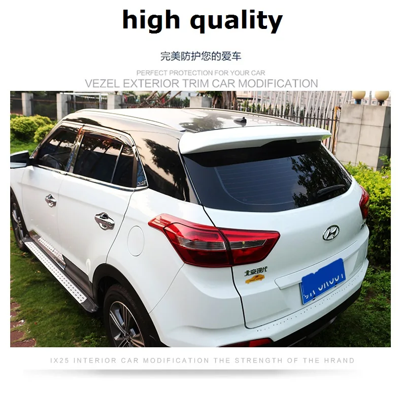 Подходит для Hyundai ix25 высокого качества спойлер крыло заднее крыло разных цветов