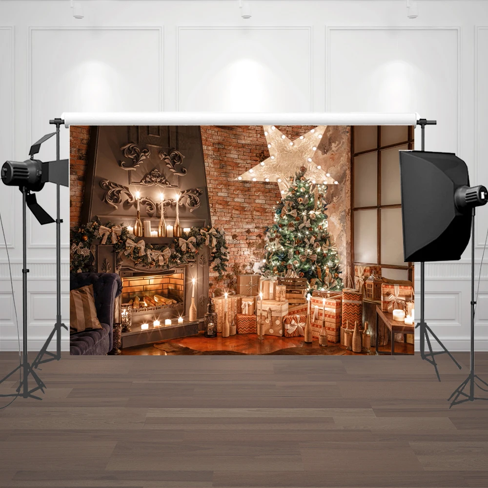 Vinyl Photography Background Christmas backdrop Christmas