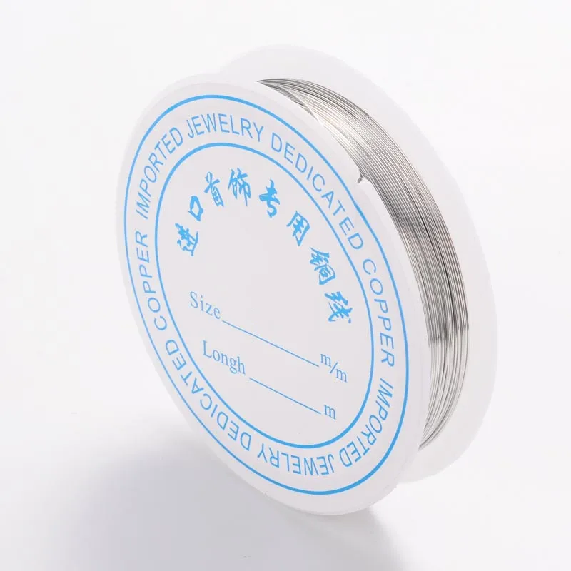 

Copper Jewelry Wire Metal Jewelry Findings Nickel Free Silver Golden Color 0.2mm 0.3mm 0.4mm 0.5mm 0.6mm 0.8mm 1mm