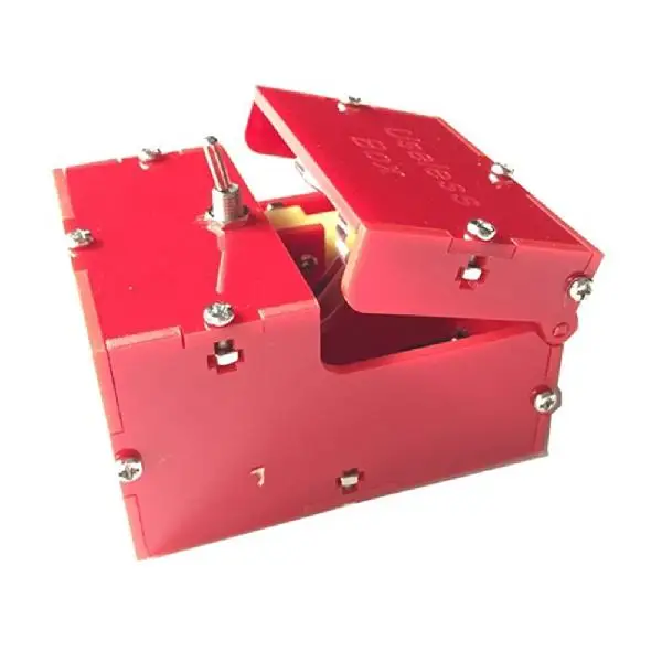 RCtown бесполезная Коробка Набор сделай сам бесполезная машина подарок на день рождения игрушка гик гаджет шутка широкая игра Хитрый Забавный бесполезный ящик игрушки zk35 - Цвет: Red