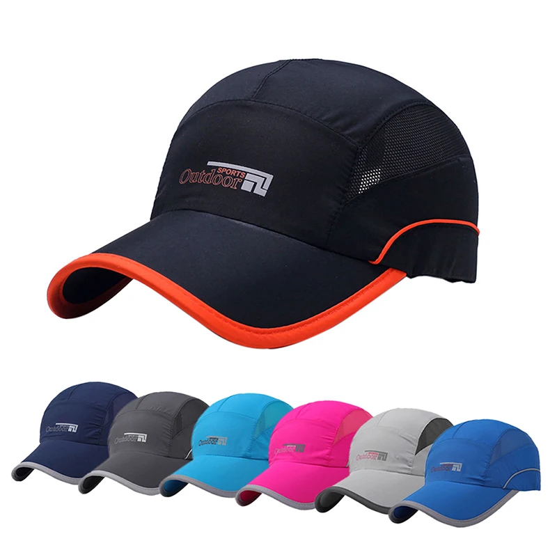 Quick Drying Hiking Running Cap Men Bone Feminino Breathable Women Snapback Sun Cap For Summer Casquette TX005