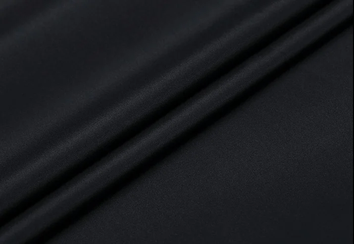 

Howmay 100% pure silk fabric crepe de chine 30m/m 45" 130gsm 114cm CDC blackish grey 11# for sewing dress or DIY handmade