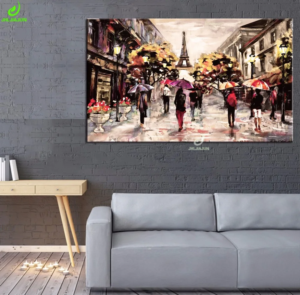Pintura-da-Lona-Arte-Da-parede-Poster-Pictures-Pintura-Paris-Torre-Eiffel-Longo-Pintura-Parede-Pictures (1)