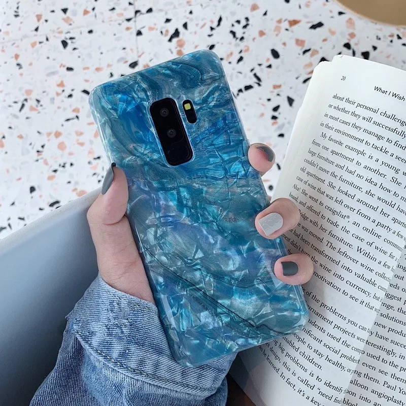 DCHZIUAN ракушка мраморные телефонные чехлы для Samsung Galaxy S10 Plus чехол S8 S9 Note 8 9