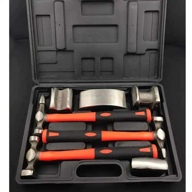 7pcs Sheet metal auto mechanic tool auto body & fender repair kit car