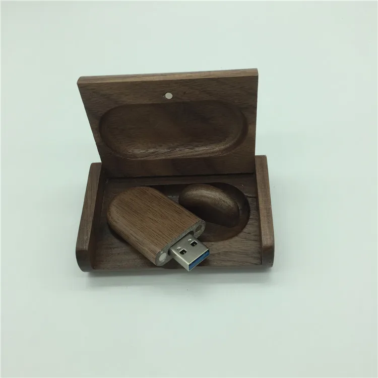 USB 3.0 деревянные usb флэш-накопитель Memory Stick + упаковочная коробка флешки 64 ГБ 8 ГБ 16 ГБ 32 ГБ флеш накопитель логотип индивидуальные свадебный