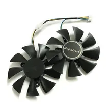 2pcs/lot video cards cooler GTX 1070 GPU fan For zotac GTX1070 MINI Graphics Card GPU cooling