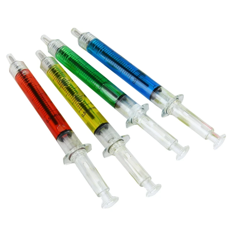 

Creative Novelty Syringe Pen Cute Ballpoint Pens Children Gift Prizes School Office Supplies