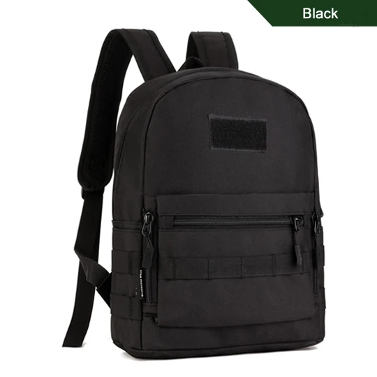 10л мужской женский нейлоновый рюкзак для путешествий для спорта на открытом воздухе, туризма, кемпинга, альпинизма, сумка для путешествий, тактический рюкзак - Цвет: Black