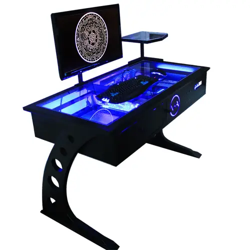 One Piece Machine Computer Desk Computer Case Built In Personality