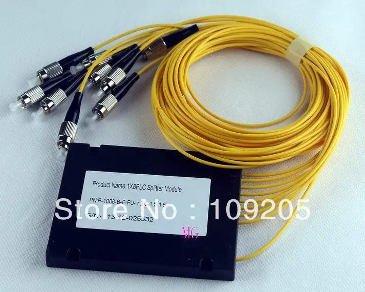 

1*8 PLC Fiber Optical Splitter FC/PC connector plc splitter