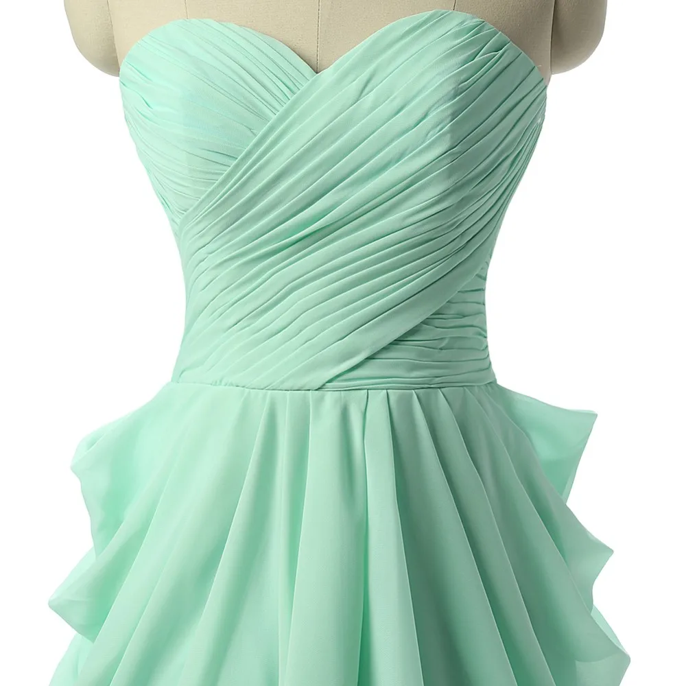barato verde vestidos de fiesta