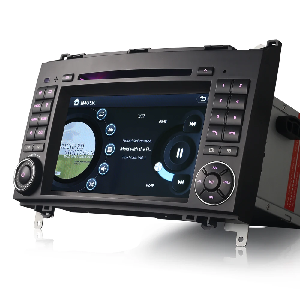 Perfect 7" Special Car DVD for Mercedes-Benz A-W169 2005-2012 & B-W245 2005-2012 & Sprinter 2006+ with 500GB Mobile Hard Disk Support 4