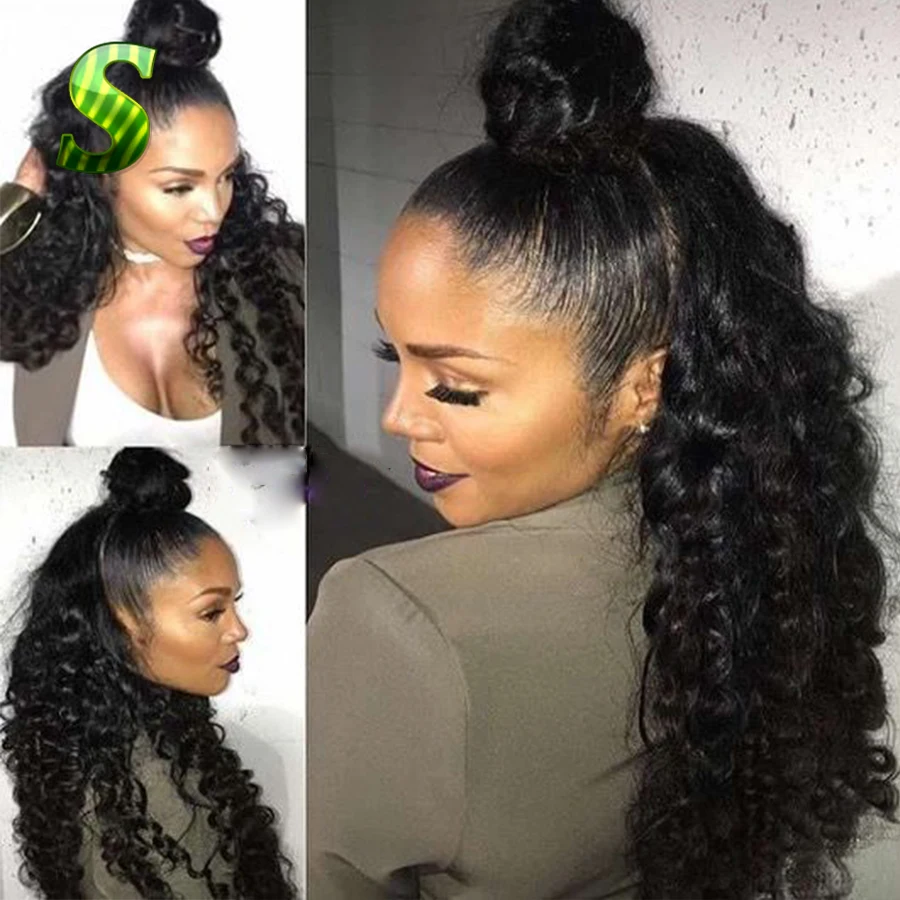 

Cheap Lace Front Wig Human Hair With Baby Hair Virgin Brazilian Curly Lace Wigs Deep Curly Glueless Full Lace Human Hair Wigs