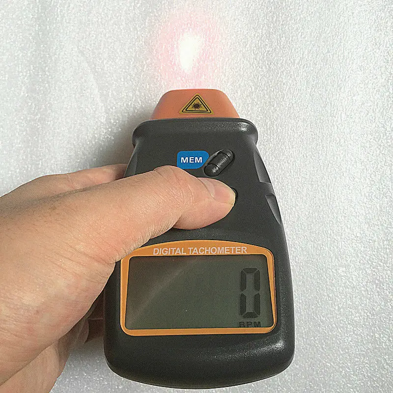 DT-2234C+ Digital Photo Tachometer Digital Engine Tachometer Speedometer Laser Photo Non Contact Tach