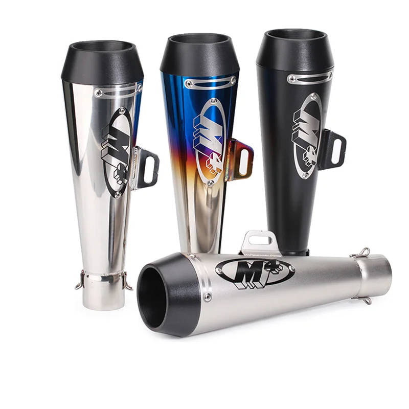 

Universal 51MM Motorcycle Scooter Exhaust Pipe Moto Escape MotoGP Pot Silencer For Motocross Dirt Bike Cross ATV Slip on