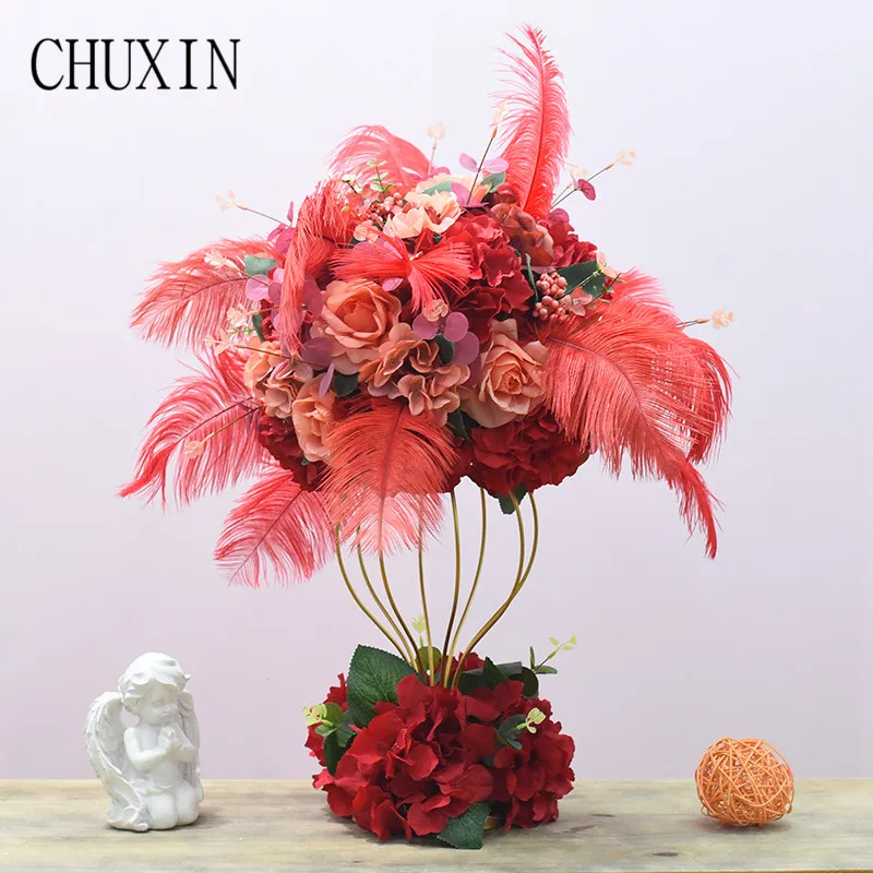 1set Wedding Artificial Flower Table Flower Road Sign To The