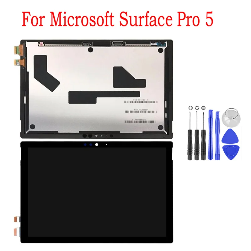 Для Microsoft new surface pro 5 Model 1796 LP123WQ1(SP)(A2) ЖК-дисплей сенсорный экран стекло датчик