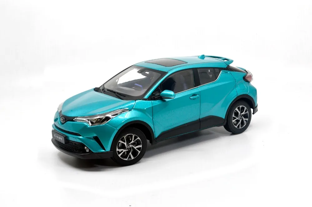 Paudi модель 1/18 1:18 Масштаб Toyota C-HR CHR синий SUV литая модель автомобиля игрушка модель автомобиля открываются двери