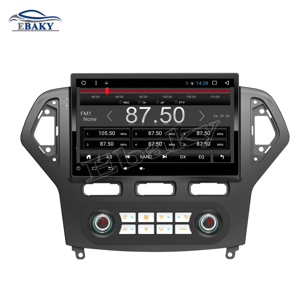 Flash Deal NaviTopia 10.1inch Octa Core Android 7.1 8.1 Car DVD GPS Navigation for Ford Mondeo CHIA-X 2007-2009 2010 2011 2012 2013 Radio 5