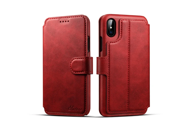 PU Leather Flip Case for iPhone X XS XR XS Max (2)