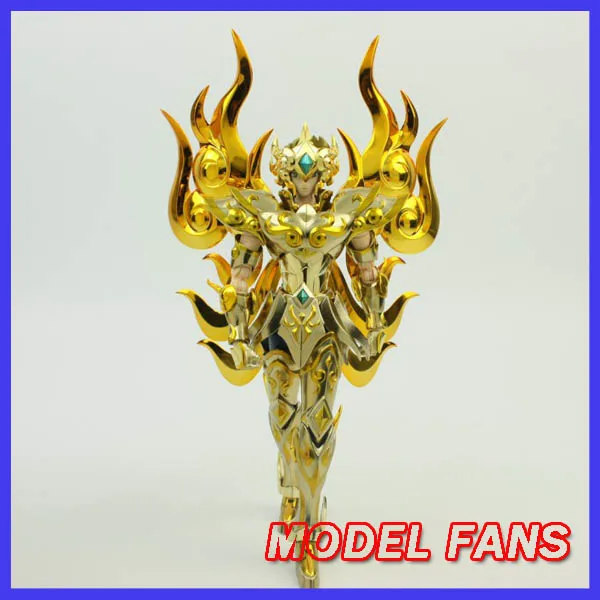 

MODEL FANS IN-STOCK Metal club MC metalclub sog soul of gold Leo Aioria Aiolia Saint Seiya metal armor Myth Cloth Action Figure