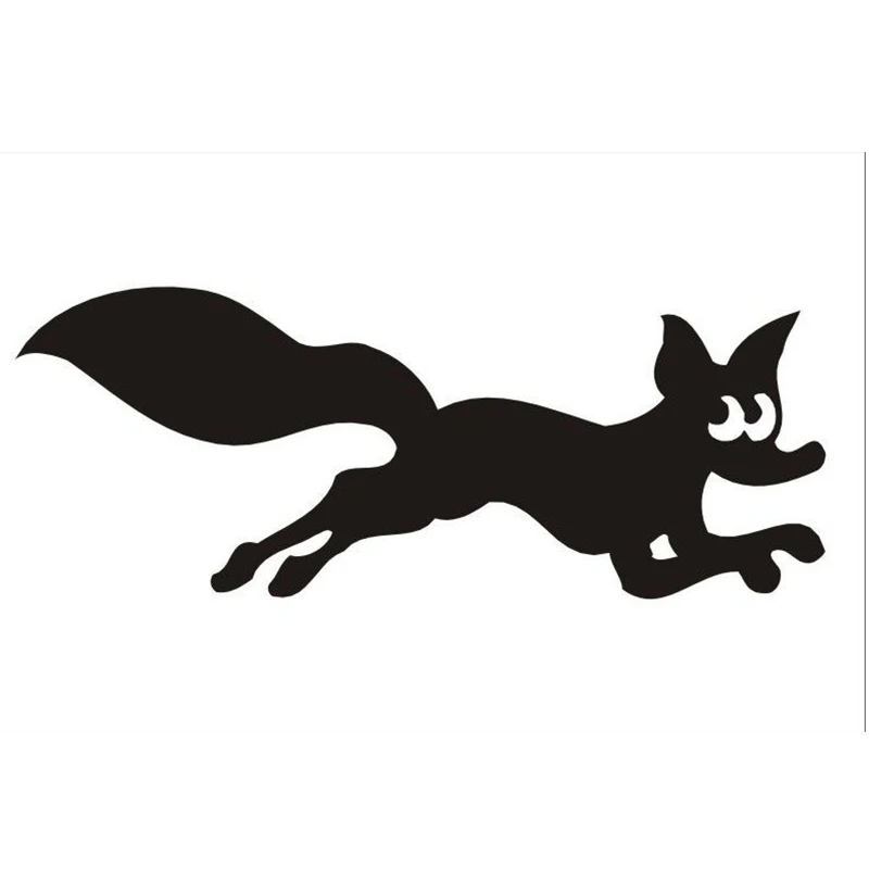 

Fox Funny Animal Car Vinyl Sticker Decal Truck Bumper Laptop Removable Gift FAC Boat Motorbike AUTO Wall Graphic New Decor Style