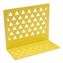 1 шт Металлическая пустотелая книжная Подставка для книг, подставка для книг, поддерживает офисные школьные принадлежности, TU-shop