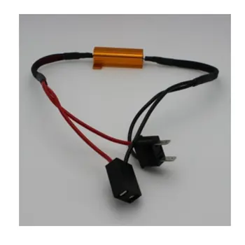 

H7 Headlight Load Resistor Fog Lamps Bulb Decoder LED Canbus Warning 50W 8Ohm
