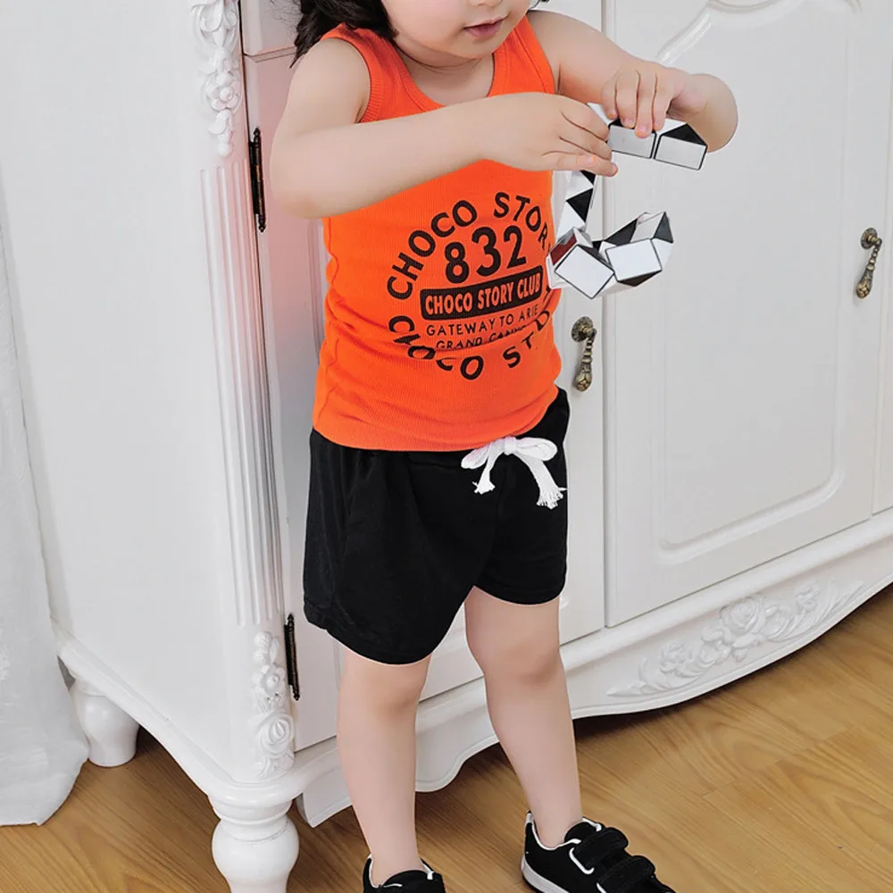 MUQGEW kids clothing Summer Children Cotton Shorts Boys And Girl Clothes Baby Fashion Pants summer boys beach pant shorts 0526