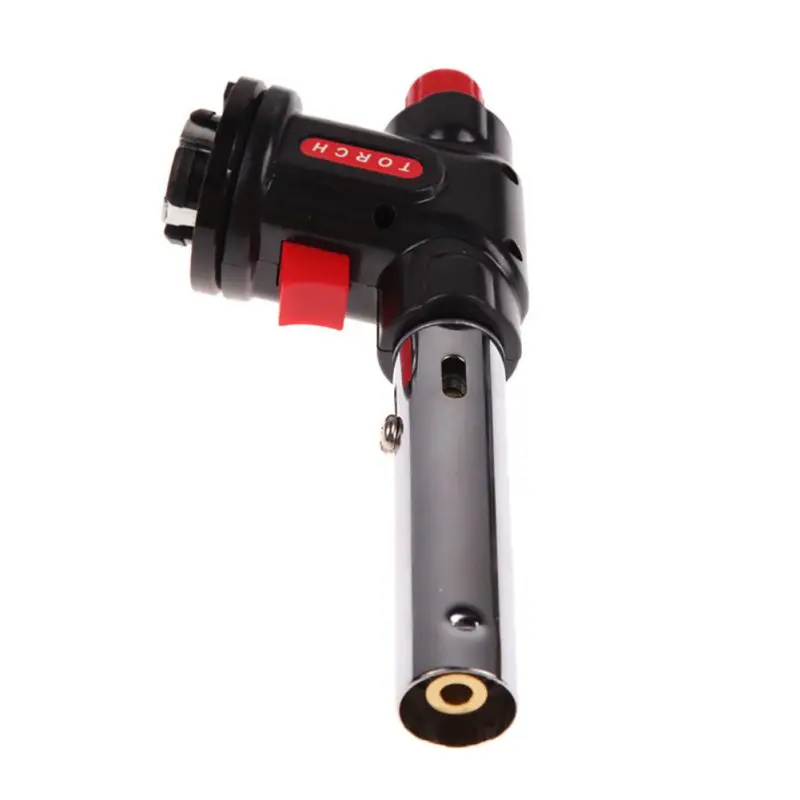 

Hot Outdoor Butane Ignition Torch Flame Airbrush Combustor Thrower Automatic Gas BBQ Barbecue Burn Outdoor Welding