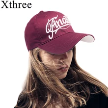 Xthree, хлопок, бейсбольная кепка, snapback, кепки для мужчин, bone, Женская Повседневная Кепка для мужчин, casquette homme, надпись, вышивка, gorras