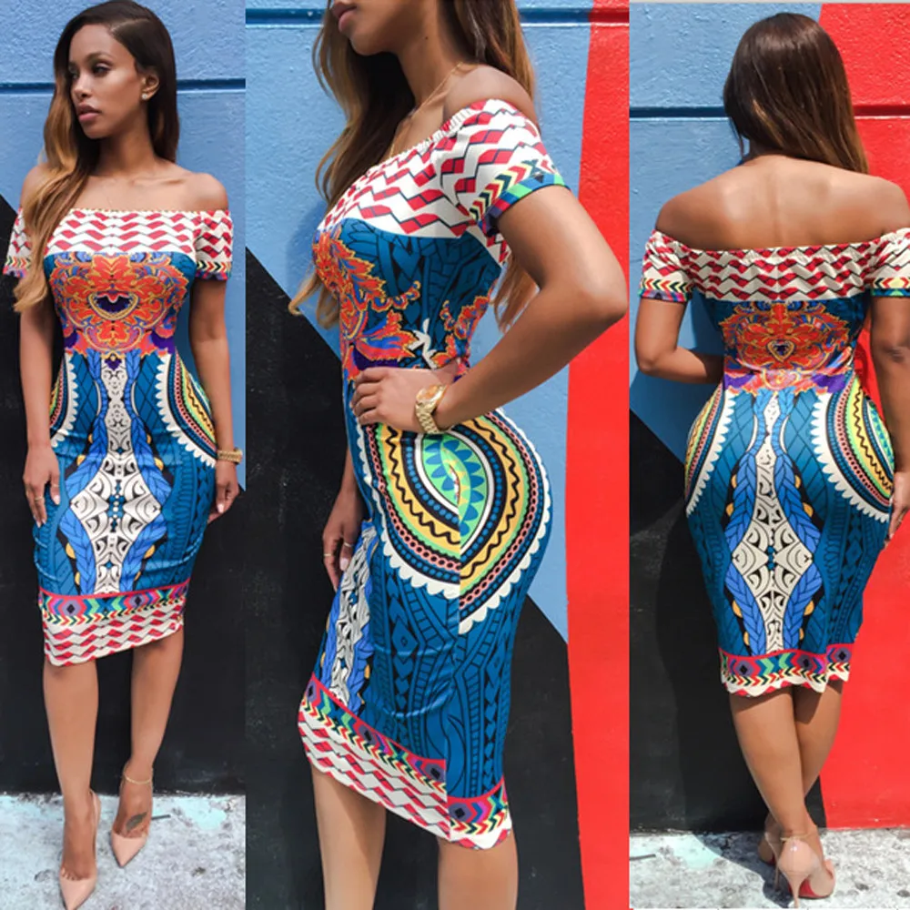 Print bodycon dress 2017 Print bodycon dress 2017