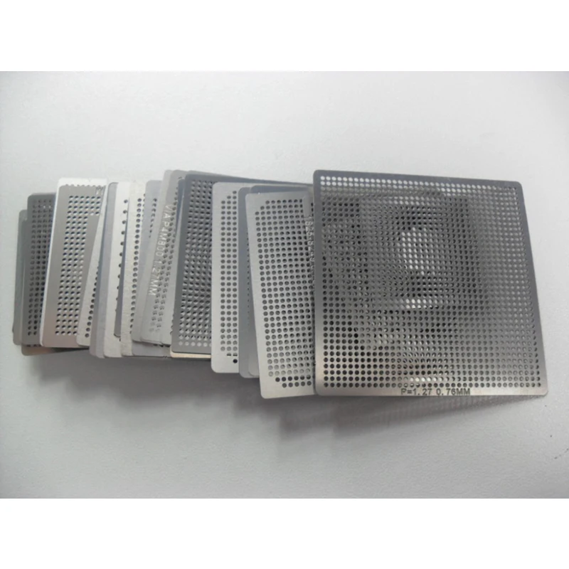 323 pcs/lot Direct heat stencils for bga reballing for Desktop, Laptop, PS3, Xbox 360, etc