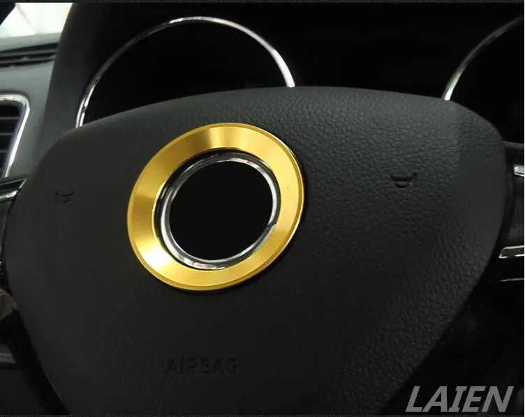 Мягкая эмалированная эмблема на руль для skoda octavia A5 A7 fabia rapid yeti superb|steering wheel emblem|skoda