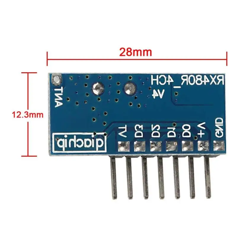 Click to Buy 5Pcs 433Mhz Wireless Remote Control Switch 4CH RF Relay EV1527 Encoding Learning Module For Light Relay Receiver Diy Kit Now Title On Aliexpress 5pcs 433 MHz Wireless RF Receiver Learning Code Decoder Module 433MHz 4CH Output For Remote Control Switch Key 2262 Encoding Diy 5.0 (2 votes) Store: joydeal Official Store US $9.99