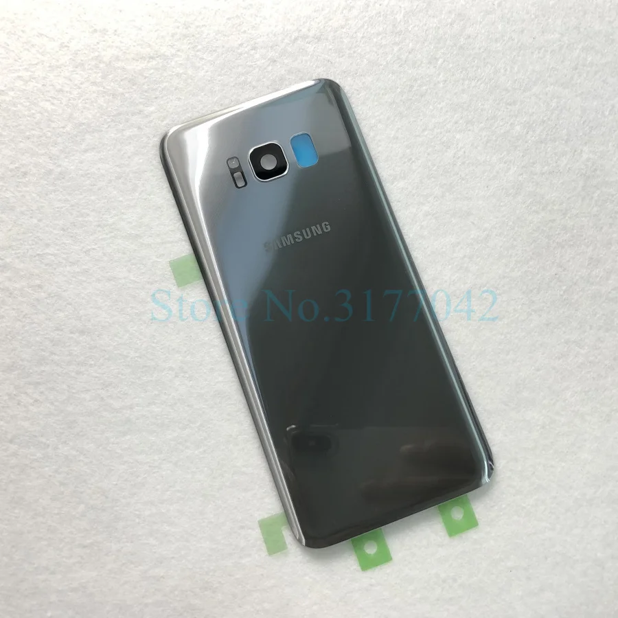 Задняя крышка аккумулятора samsung для samsung Galaxy S8 g950 SM-G950F G950FD S8 Plus S8+ G955 SM-G955F G955FD задняя крышка из стекла