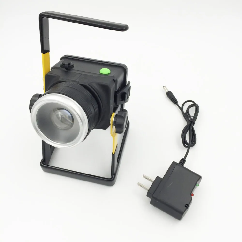 2400Lm Portable Lantern L2 LED Camping Flashlight Lantern Rotate Focus