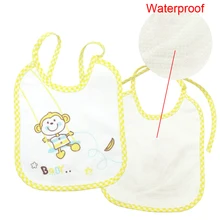 1 предмет; хлопковый нагрудник с рисунком обезьяны для новорожденных девочек и мальчиков; Подарочное полотенце; одежда для кормления; непромокаемая одежда с надписями; DS19