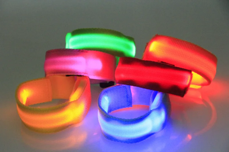 Beat Bands LED Motion Activated Dancing Dance Flashing Light Up Wristband Gift 
