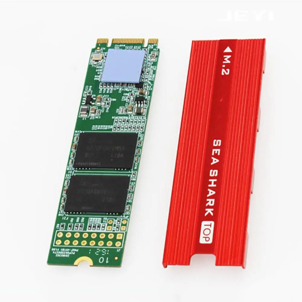 

M.2 NGFF/NVMe SSD Cooler Heatsink Hard Disk Radiator Fin Thermal Cooling Pad