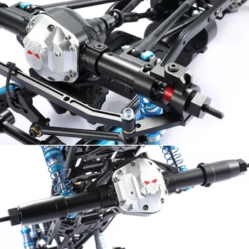 

1Pair MS AX90046 AX90047 Front Rear Axle Assembly TOPFIRE Differential for RC Car Model scx10 Frame DIY Spare Parts