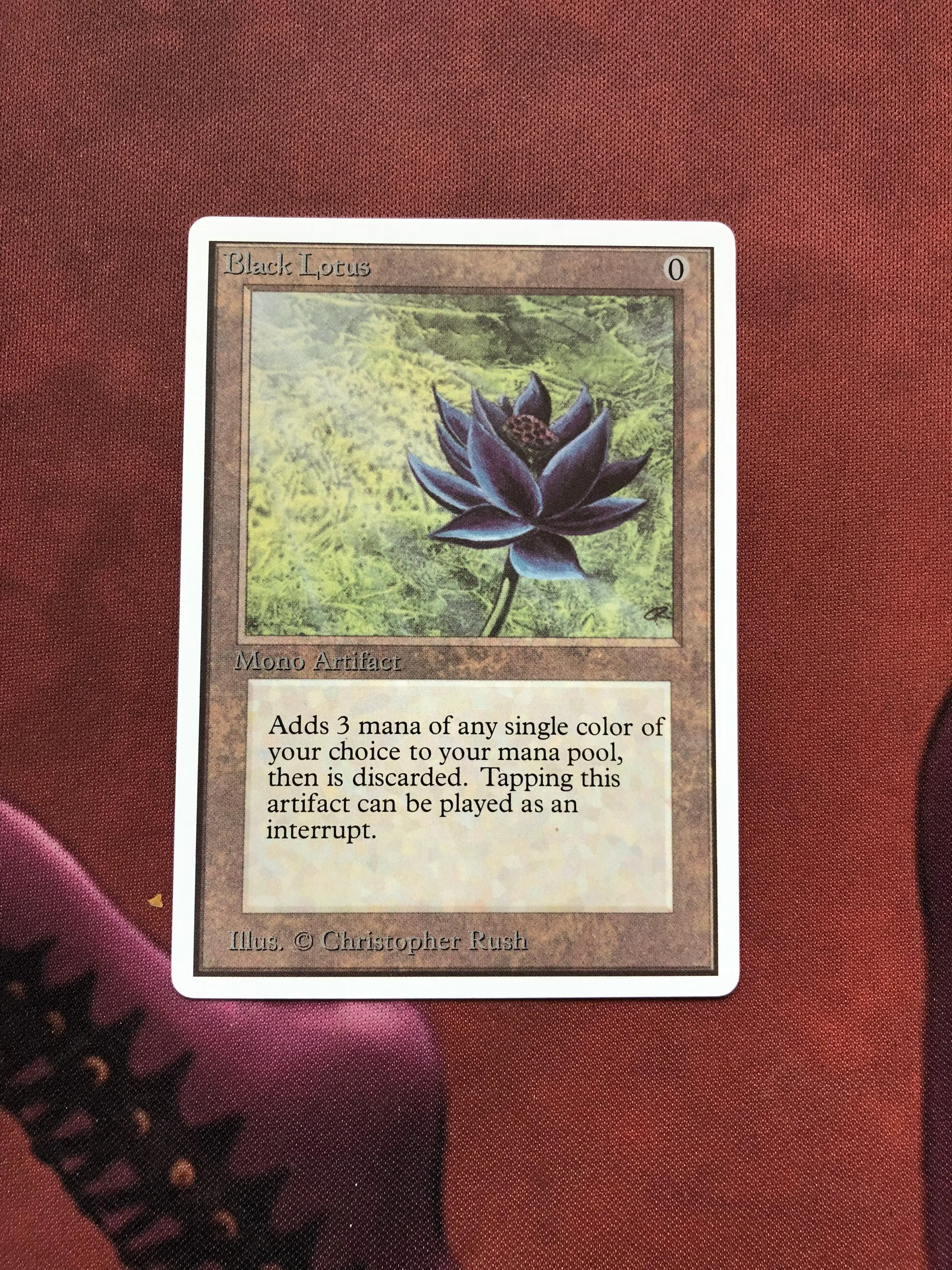 Black Lotus Unlimited magician BlackLotus 8 0 VIP прокси-карты для сбора каждой карты mg. | Спорт и