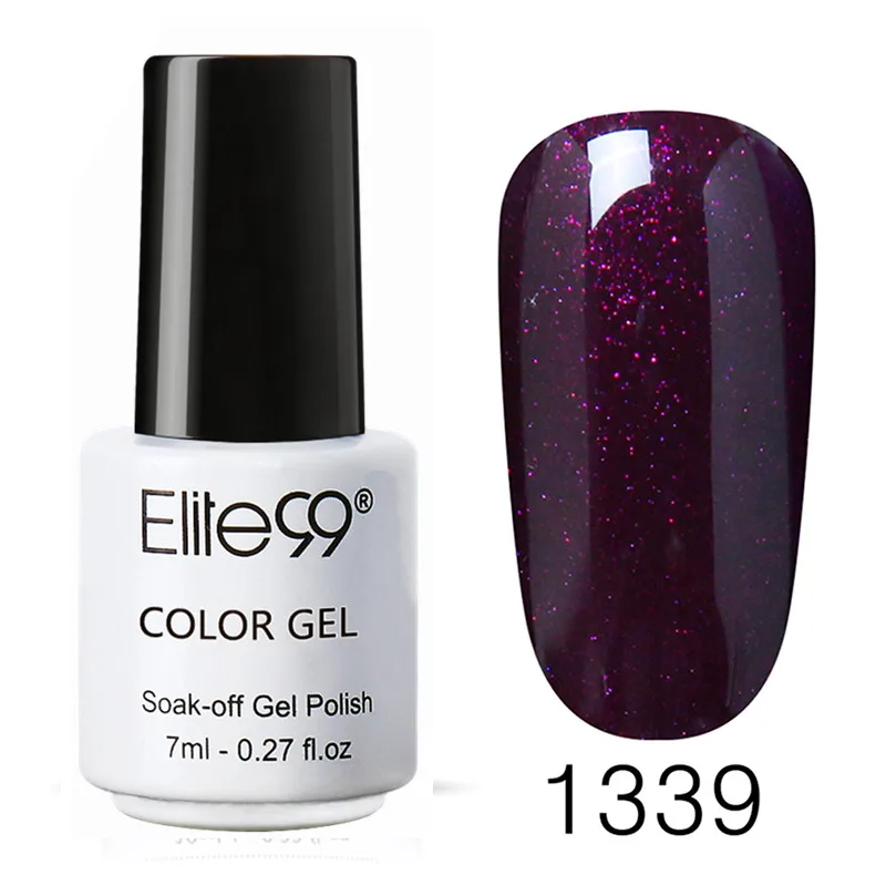 Elite99, 7 мл, гель, УФ-лак для ногтей, светодиодный Гель-лак для дизайна ногтей, маникюрный лак, грунтовка для ногтей, Гель-лак для наращивания - Цвет: 1339