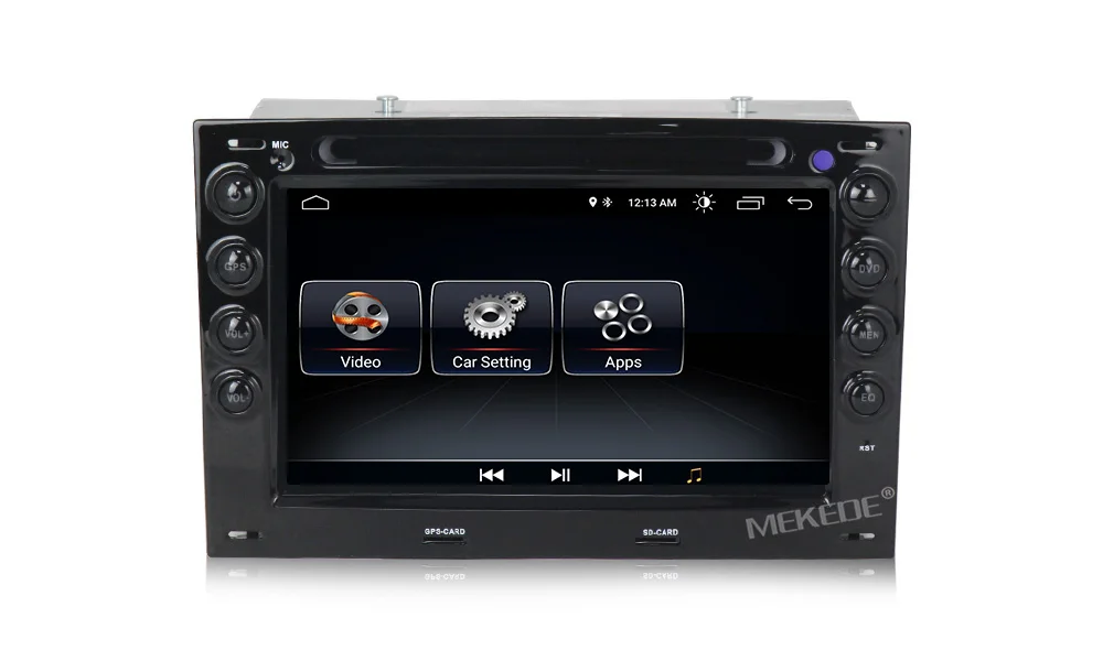 MEKEDE HD 4 ядра 7 ''2 Din Android 8,1 dvd-плеер автомобиля для Renault Megane 2 ii 2006 2007 2008 2009 радио gps-навигатор RDS 1024*600